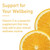 Swiss Imports Effervescent Vitamin C 1000mg Dietary Supplement, 6-Pack, 120 Tablets