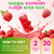 GrnLife 2 Pack Psyllium Gummies, 1500mg Psyllium Husk Supplement for Gut & Digestive Health, Regularity, Vegan, Sugar Free, Raspberry Flavor, 120 Count