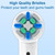 12 Pcs IO Refills Heads Compatible with Oral B IO 2/3/4/5/6/7/8/9/10/Deep Clean Electric Toothbrush, Replacement Heads Compatible with Oral B IO (White)