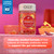 OLLY Probiotic + Prebiotic Gummy, Digestive Support and Gut Health, 500 Million CFUs, Fiber, Adult Chewable Supplement for Men and Women, Peach, 60 Day Supply - 60 Count