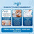 FoamBright Retainer & Aligner Cleaner 3-Pack + 15 Teeth Whitening Wipes | Value Bundle | Great for Invisalign, Candid, Byte, Night Guard, Mouth Guard & Dentures | Peroxide Free | 360+ Treatments