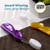 RADIUS Big Brush with Replaceable Head BPA Free & ADA Accepted Toothbrush Designed to Improve Gum Health & Reduce Gum Issues - Right Hand - Assorted - Pack of 6