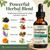 Lymphatic Drainage Drops, 2000mg Herbal Blend with Elderberry & Echinacea Dandelion，– Supports Lymphatic Drainage, Immune System & Detox 2 fl oz (1pcs)