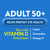 Ocuvite 50+ Eye Vitamin & Mineral Supplement, Multivitamin for Vision & Ocular Health with Omega-3, Zinc, Vitamins C & E, Lutein & Zeaxanthin, Zinc Supplements for Women and Men, 90 Softgels