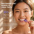 Advanced Purple Teeth Whitening Strips, 28-Day Premium Color Correcting Treatment, Peroxide-Free & Enamel-Safe Tooth Whitener for Sensitive Teeth, Luxury At-Home Smile Care(2 Boxes)