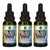 Amazing Herbs Premium Black Seed Oil - Gluten Free, Non GMO, Cold Pressed Nigella Sativa Aids in Digestive Health, Immune Support, Brain Function - 1 Fl Oz (Pack of 3)