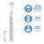 Triple Bristle Original Sonic Toothbrush | Rechargeable 31,000 VPM Tooth Brush | Patented 3 Head Design | Angled Bristles Clean Each Tooth | Dentist Created & Approved Original