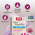 Jarrow Formulas Fem-Dophilus Vaginal Probiotics 1 Billion CFU with 2 Science-Backed Strains, Dietary Supplement for Vaginal & Urinary Tract Support, 30 Capsules, Up to a 30 Day Supply, Shelf-Stable
