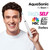 Aquasonic Vibe Series PRO – Ultra-Whitening Electric Toothbrush – 5 Modes & Smart Timers – UV Sanitizing Base – ADA Accepted (Optic White)