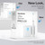 Aquasonic Vibe Series PRO – Ultra-Whitening Electric Toothbrush – 5 Modes & Smart Timers – UV Sanitizing Base – ADA Accepted (Optic White)