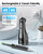 JTF Electric Toothbrush with Water Flosser Combo: 2-in-1 Portable Oral Clean Kit for Effective Yet Gentle Brushing & Flossing, Multiple Modes for Braces & Sensitive Gums Care, Cordless for Home Travel