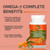 SEABUCKWONDERS Organic Sea Buckthorn Oil Omega-7 Complete, 60 Softgels, 30 Day Supply, with Omega 3, 6 & 9, Supports Hair, Skin & Nails, 100% Pure with Zero Filler Oil