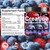 Creatine Monohydrate Gummies Complex 5000mg for Men and Women, Containing L-carnitine & Taurine, Build Muscle, Boost Energy, Faster Recovery, Sugar Free & Vegan, Raspberry & Blackberry, 120 Count