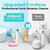 COSLUS Sonic Retainer Cleaner Machine, Cordless Pro Dental Cleaning Pod