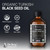 Dr. Berg Black Seed Oil Organic Cold Pressed – Pure Nigella Sativa Black Cumin Oil – USDA Organic, Halal, Vegan – for Hair, Skin, Immune Support – Unrefined Liquid – 4 oz Glass Bottle