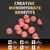 Nutravita NSF Certified Creatine Gummy - Creatine Monohydrate Gummies for Men & Women-5g of Creatine Monohydrate per Serving - Sugar Free,Vegan, Strawberry Flavor, 120 Count