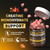 Nutravita NSF Certified Creatine Gummy - Creatine Monohydrate Gummies for Men & Women-5g of Creatine Monohydrate per Serving - Sugar Free,Vegan, Strawberry Flavor, 120 Count