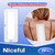 Niceful 25Pcs Island Dressing Bordered Gauze 4"x10", Water-Resistant Large Adhesive Bandages, Absorbent Wound Dressing Pads Bandages Large Wound Care