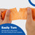AZEN 80 Pack Self Adhesive Bandage Wrap, 2" X 5 Yards Elastic Cohesive Bandage Wrap, Color Athletic Tape, Vet Wrap, Ankle Tape, Tattoo Grip Tape Wrap