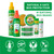 Badger Bug Spray, 3-Hour DEET-Free Mosquito Repellent, Family Friendly, Citronella & Organic Essential Oils, Natural & Vegan Insect Repellent Spray, 8 fl oz Family Size Aluminum Bottle, 2-Pack
