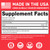 SteelFit Creapure Pure Creatine Monohydrate Powder for Men & Women, Watermelon - Flavored Creatine Gym Workout Supplements for Lean Muscle Gain, Brain Health & Strength Building - 30 Servings