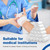 AZEN 200 Pack Gauze Rolls Bandages, 3 in x 4.1 Yards, First Aid Supplies & Premium Medical Supplies, Bandage Wrap Vet Wrap