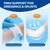 Sterile Gauze Rolls, 2in x 4.1 Yards, 120 Pack Conforming Stretch Gauze Bandage, Firm Support for Dressings and Splints, Latex-Free First Aid Supplies Individually Wrapped with Bonus Tape