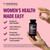 Saw Palmetto for Women with Biotin 5000mcg - Powerful DHT Blocker to Support Hair, Skin, and Nail Health - 60 Count - Vegan, Non-GMO Vitamin for Stronger, Fuller Looking Locks - 1 Month Supply