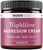 Magnum Solace Magnesium Lotion – Hydrating Nighttime Cream Apply to Legs, Arms or Chest - Topical Chloride USA Made and Safe for Kids (Hibiscus)
