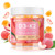 IRIDESICENT Vitamin D3 K2 Gummies Sugar Free - 90 Count | 5,000 IU Vitamin D3 + 100 mcg K2 (MK-7) | Vegan D3 K2 Supplement for Bone & Immune Health Support, Peach Flavor