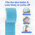 Niceful 6 Rolls Silicone Medical Tape for Wound Care - 1" x 5.5 Yard Waterproof Medical Tape for Skin, Surgical Tape for Secures Dressings and Gauze