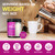 ZEBORA Multi Collagen Peptides Powder - Collagen for Women with Hyaluronic Acid, Biotin, Vitamin C - Hydrolyzed Collagen Type I II III V X - Support Skin Hair Nail Joints, Non-GMO, Keto Friendly