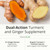 Turmeric and Ginger Supplement with Organic Tumeric for Daily Joint Support, Digestive & Immune Health – with Ginger & Black Pepper Extract (BioPerine) for Enhanced Absorption – Non-GMO – 60 Capsules