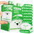Impossibly Compact Travel Antibacterial Wipes Hand Sanitizer - 99% Water and Aloe - Safe for Sensitive Skin, Hand Wipes - Travel Essentials For Adults & Kids, 60 Pack Total 360 Wipes