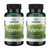 Swanson Pygeum Herbal Supplement for Men Over 40 Seeking Prostate, Bladder, and Urinary Tract Support - (100 Capsules, 2 Pack)