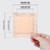 50Pcs Silicone Foam Dressing 4x4 Gentle Border, Waterproof Silicone Bandages for Wounds Care, Bed Sore Patches, Super Absorbent Wound Dressing, Self Adhesive Pressure Sore Pads