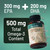 NatureWise Omega 3 Fish Oil - 500mg Omega 3 per Serving - 300mg EPA & 200mg DHA - Sustainably Sourced for Purity - Lemon Flavored - Burpless - Gluten & Soy Free, Non-GMO - 180 Softgels[6-Month Supply]