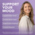 Clean Nutraceuticals Saffron Supplements Extract 100mg + Ashwagandha L-Theanine 200mg - Mood Support Ginkgo Biloba, St. John's Wort, Rhodiola Rosea & 5-HTP Capsules Pills Men Women