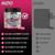AMZXO Creatine Monohydrate Gummies 6g, 120 Count Muscle Builder for Men & Women, Pre-Workout Supplement, Energy Boost Chewable, Vegetarian, Raspberry Flavor