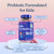 LOVEBUG Probiotics for Kids – Probiotic Chewables with Prebiotic Fiber for Age 4+,Daily Children's Gut Health & Digestive Support Supplement, Sugar-Free Berry Flavor, 30 Count