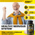 HERBIFY Lions Mane Supplement - Daily Mushroom Supplement for Memory, Focus & Clarity - Brain Booster - Lions Mane Capsules for Natural Immune Support - Vegan, Organic - 120 Capsules