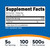 Nutricost L-Arginine Powder 500 Grams (1.1lbs) - Pure L-Arginine Powder - 5000mg Per Serving; 100 Servings