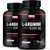 Force Factor L-Arginine, 2-Pack, Nitric Oxide Supplement with BioPerine to Help Build Muscle & Support Stronger Blood Flow, Circulation, Nutrient Delivery, & Pumps, L-Arginine 3000mg, 300 Capsules
