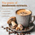 10-in-1 USDA Certified Organic Decaf Mushroom Coffee, Instant Mushroom Coffee Decaf, Brazilian Dark Roast for Better Energy, Focus, Gut Health, 30 Sticks - ShroomDNA