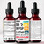 (2-Pack) Methylated B Complex Liquid Drops - Vitamin B Complex with Active L Methylfolate - B12 Sublingual Drops - Vegan B12 Vitamin 5000mcg, Non-GMO, Raspberry Flavor, No Sugar, 2 Fl oz, 80 Servings