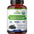 Zazzee USDA Organic Bilberry 20:1 Extract, 120 Vegan Capsules, 4 Month Supply, Vaccinium Myrtillus, Eye Health, Vision & Antioxidant Support, All-Natural, Non-GMO, Made in the USA