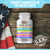8 in 1 Immune Support with Quercetin Zinc 50mg Vitamin C 1000mg Vitamin D3 5000 IU and Elderberry Echinacea Ginger for Adults Kids - VIT D Supplement Veg Capsules