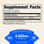 Nutricost Grass Fed Desiccated Beef Liver Capsules 3000mg Per Serv (750mg Per Cap), 240 Cap for 60 Servings