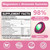 3000mg Liposomal Magnesium Threonate Gummies, Magnesium Glycinate Supplements, Liposomal Enhance 98% Absorption, Muscle Relaxation, Calm Mood Support & Energy Support for Adults, Strawberry Flavor