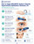 WELMATE Eye Ointment (3 Tubes) - Sodium Chloride Hypertonicity Ophthalmic Ointment 5% - Corneal Edema Relief - Sterile, Non-Greasy - Lanolin & Mineral Oil - 1/8 oz (3.5g) per Tube